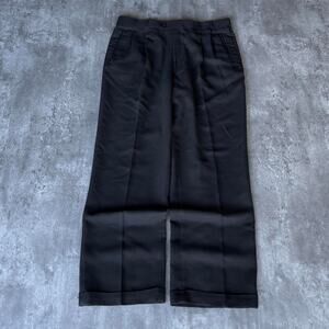 Vintage Y2K Baggy Black Grunge Opium Essential Dress Pants
